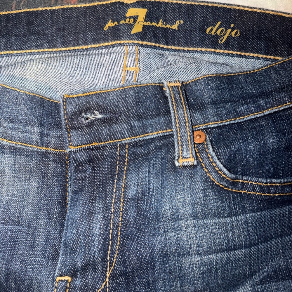 DOJO 30 x30x9 -7 For All Mankind Wide Leg Jeans!